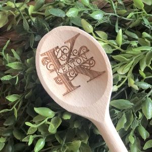 Monogram Engraved Spoon